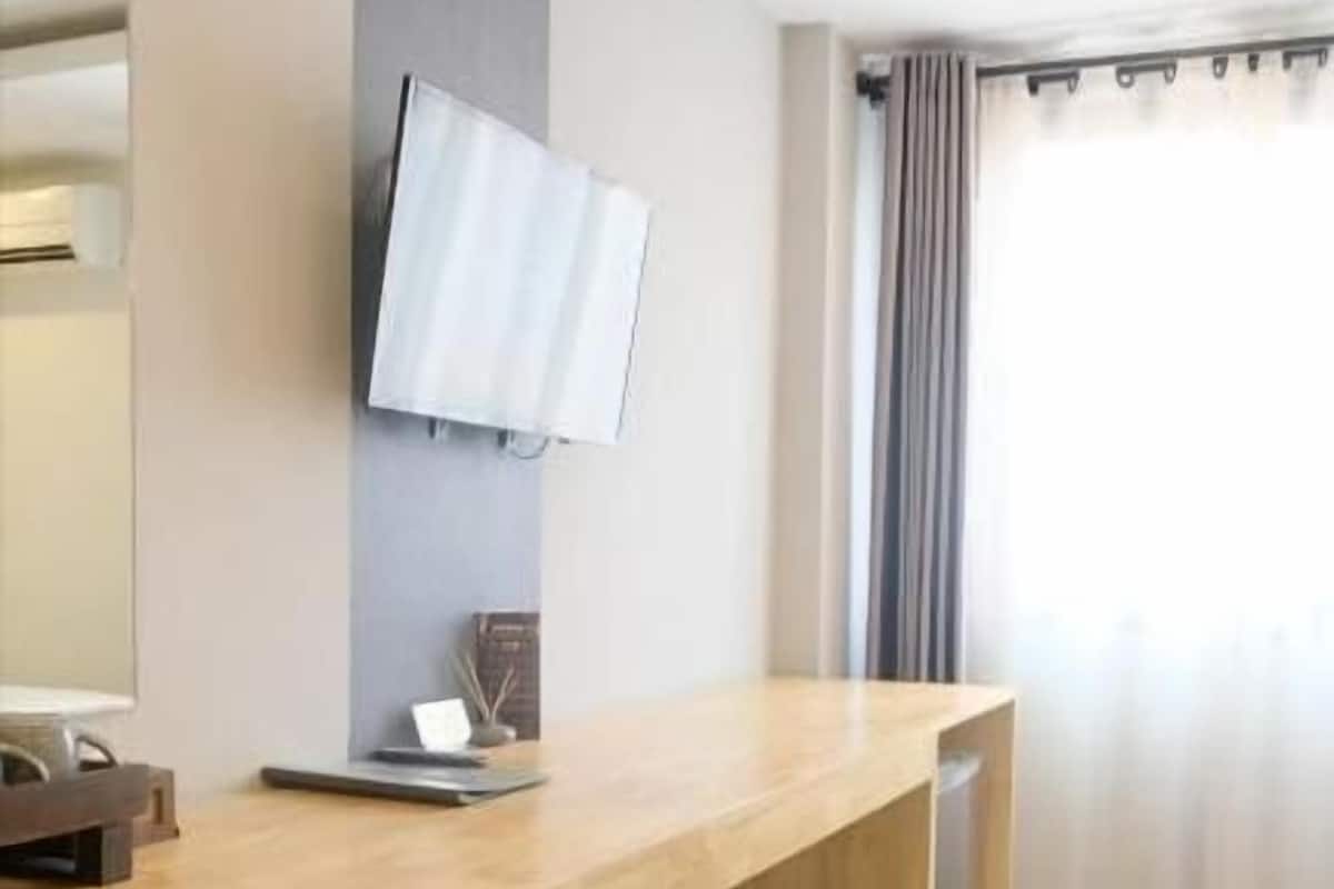 Camas Select Comfort, escrivaninha, cortinas blackout, Wi-Fi de cortesia
