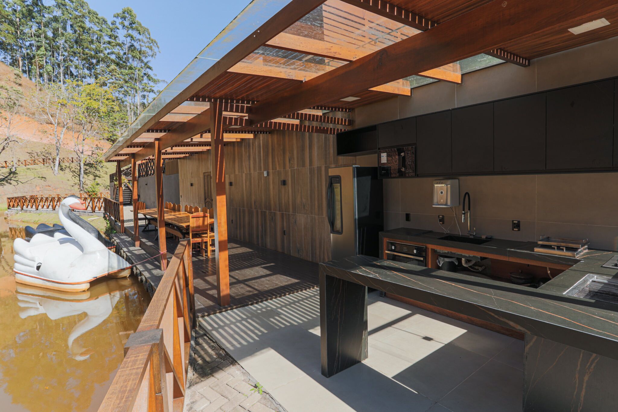 Udendørs spisemuligheder