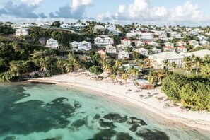 On the beach - Toucan - Apartment with sea view, beach and pool (Saint-François)