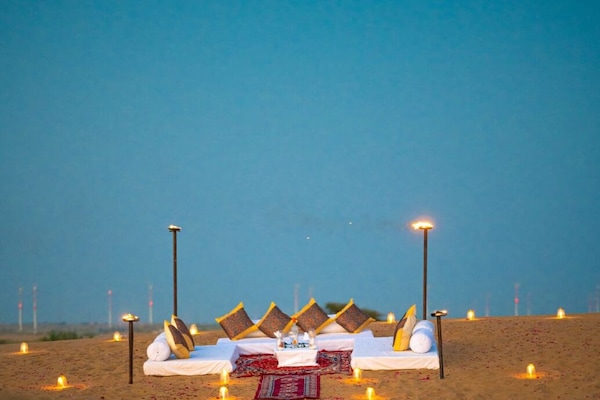 Superior Tent | Private kitchen | Highchair