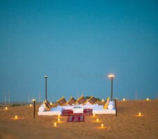 高级帐篷房 | 私人厨房 | 高脚椅