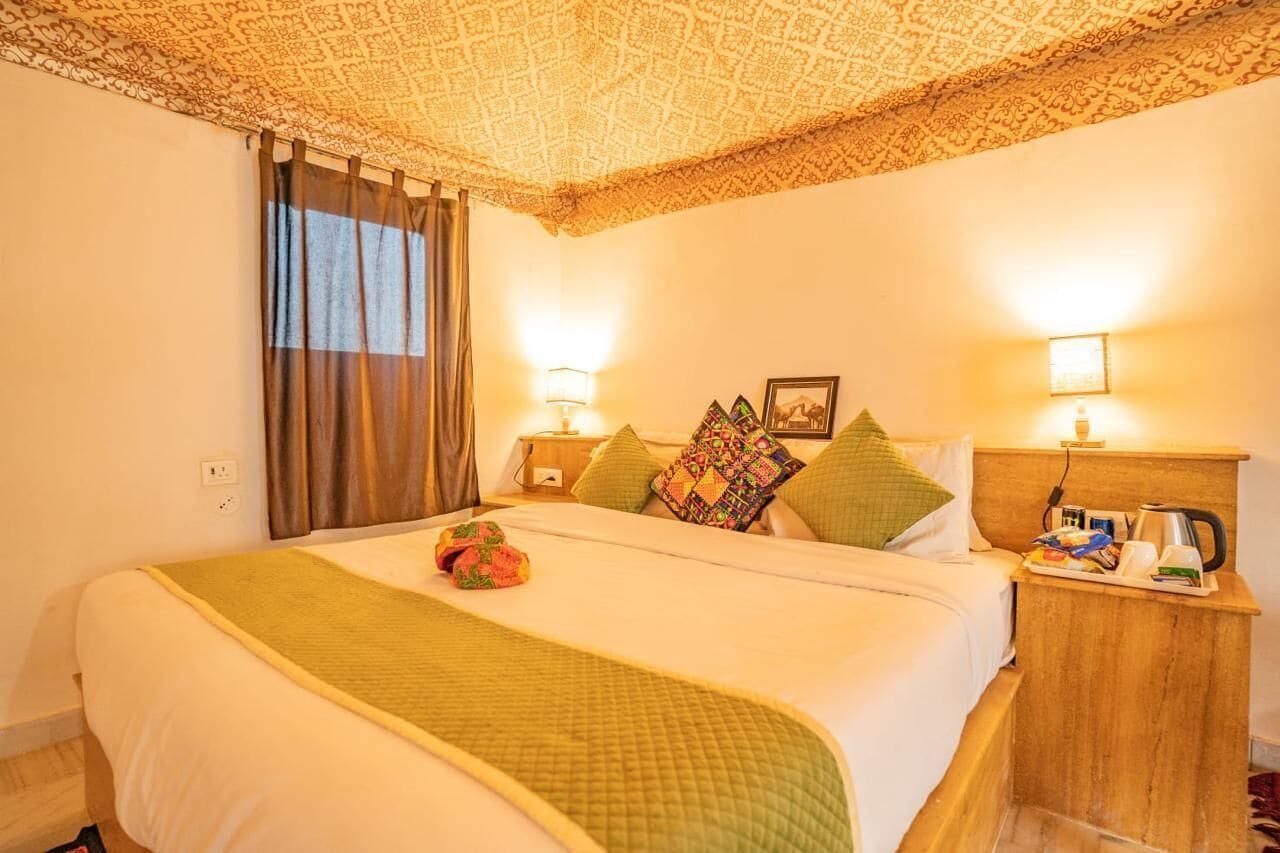 奢华帐篷房 | 记忆海绵床垫、客房内保险箱、特色装修、特色家居