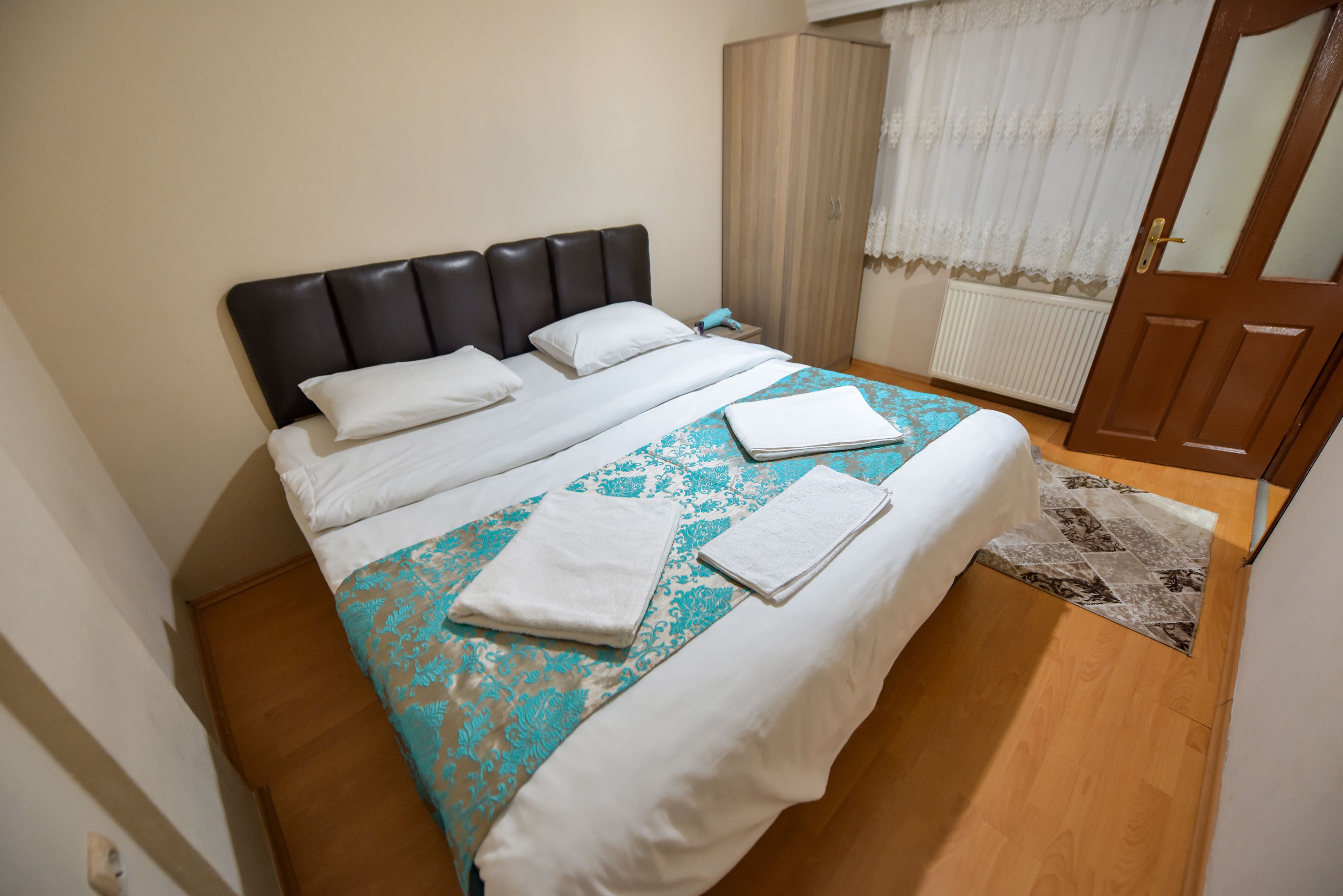 studio suite | premium bedding, down duvets, desk, soundproofing
