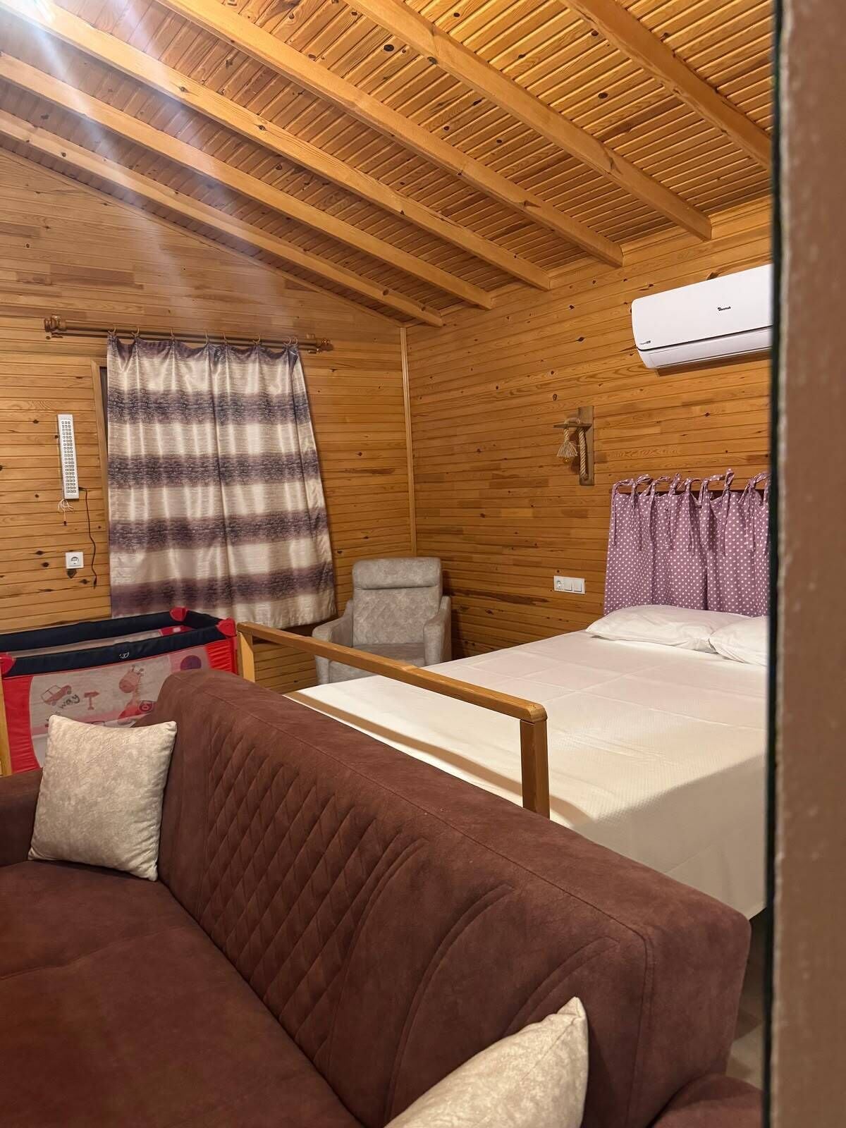Bungalow | 1 Schlafzimmer, schallisolierte Zimmer
