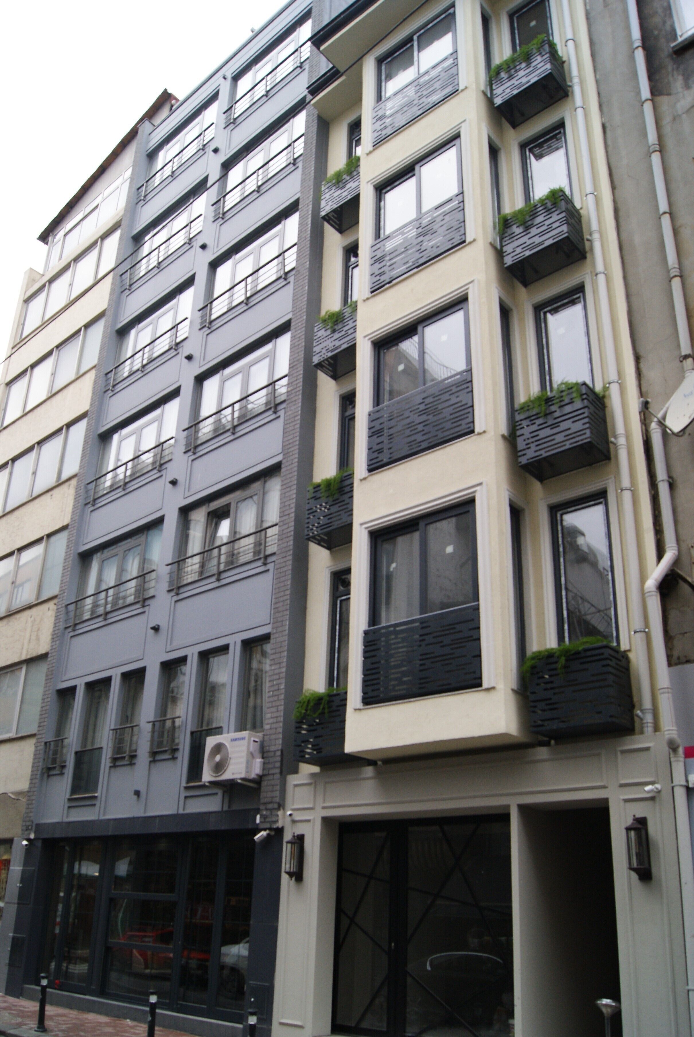 Fassade der Unterkunft