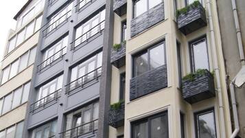 Fassade der Unterkunft