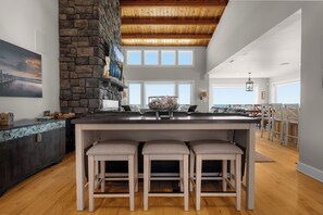 Dining - Amazing Oceanfront Home -Two Master Suites! (Rockaway Beach)