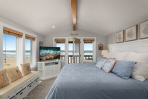 6 bedrooms, iron/ironing board, travel cot, free WiFi