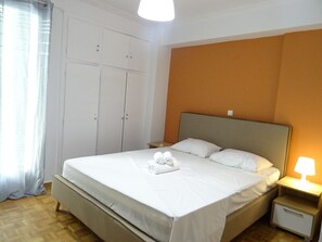 Appartement, 2 chambres | 2 chambres, bureau, lits bébé (gratuits), Wi-Fi gratuit
