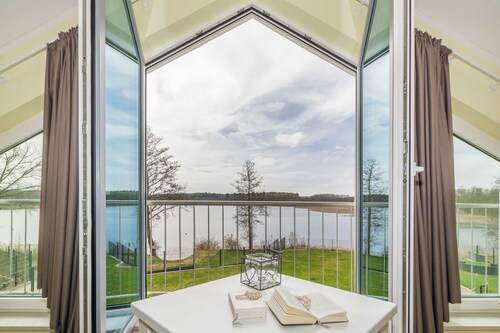 Luxury lake residence with sauna, fireplace, private lake access -25% - Ferienhaus Rohrdommel 2