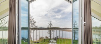 Residenza di lusso sul lago con sauna, camino, accesso al lago privato -25% - Ferienhaus Rohrdommel 2