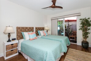 2 slaapkamers, een strijkplank/strijkijzer, gratis wifi, beddengoed