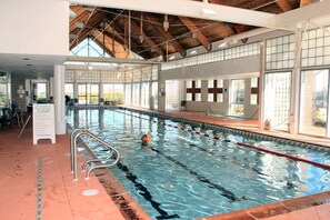Indoor pool, outdoor pool