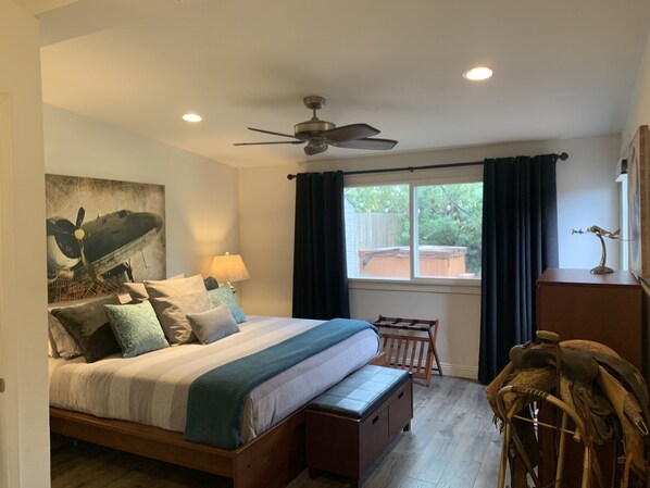 2 bedrooms, iron/ironing board, travel cot, free WiFi