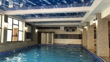 3 indoor pools