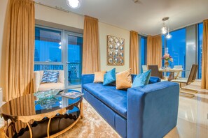 Living room - BellaVista Apartment - 29 Boulevard (Dubai)