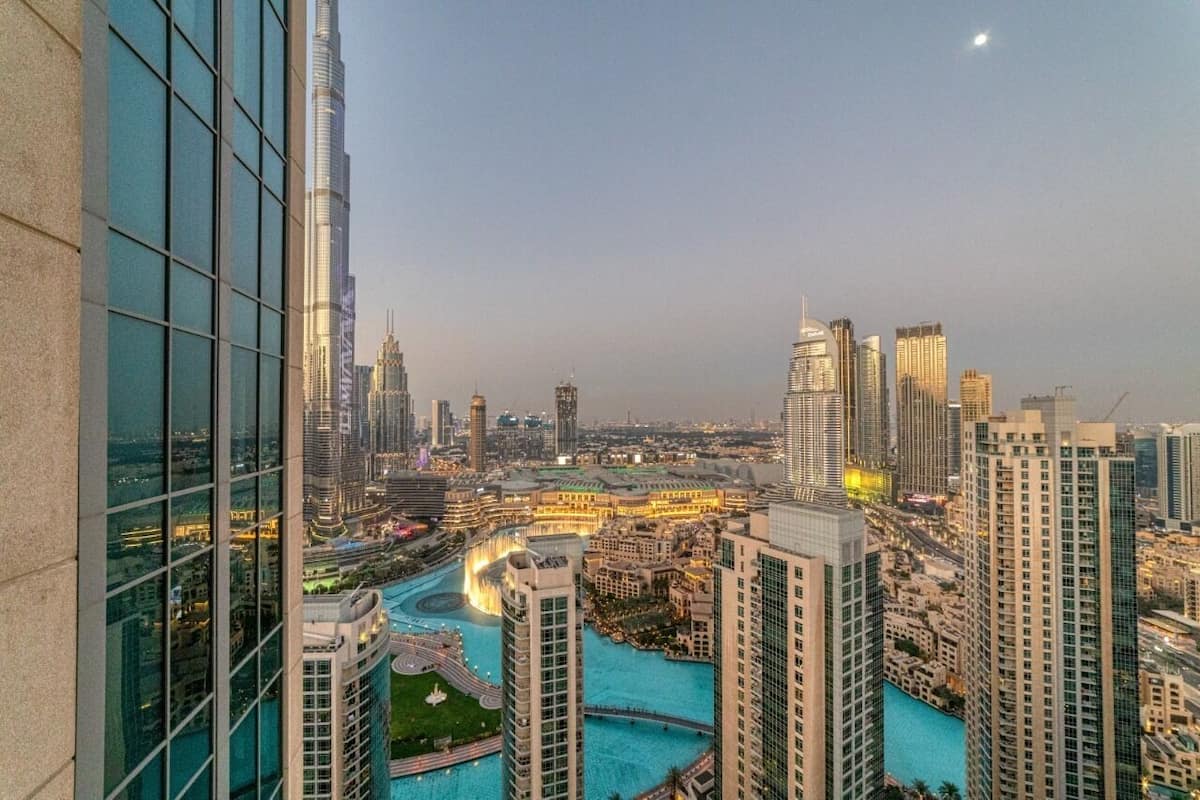 Top Floor 1 Bedroom Apartment (Partial Burj Khalifa & Fountain Views) | City view