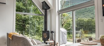 Chalet de style scandinave en pleine nature