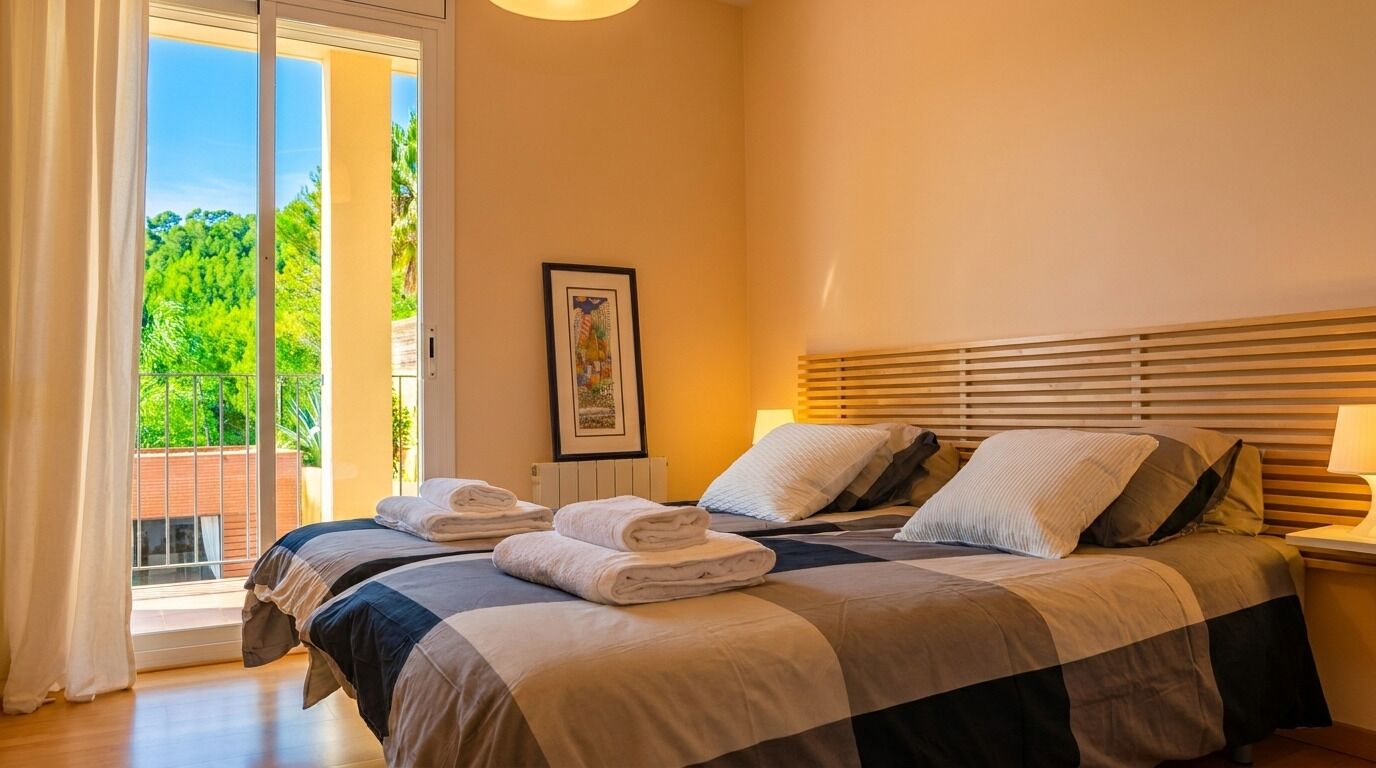 6 slaapkamers, een strijkplank/strijkijzer, gratis wifi, beddengoed
