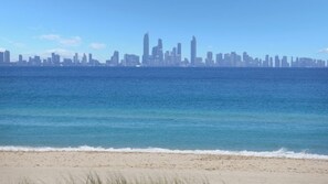 On the beach