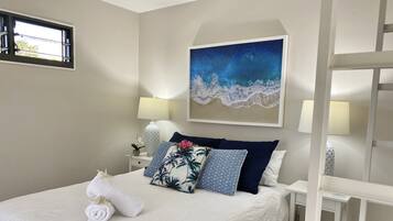 1 bedroom, desk, soundproofing, iron/ironing board