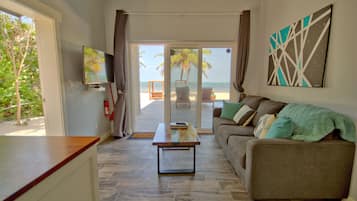 Luxury Villa | Living area | 43-inch Smart TV with digital channels, TV, Netflix