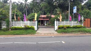 Overnatningsstedets facade