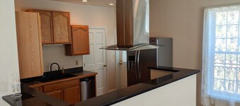 Historic Main Street private 2 bedroom apartment with views and all amenities.