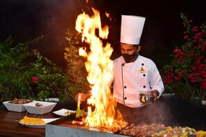 Aire de pique-nique/barbecue