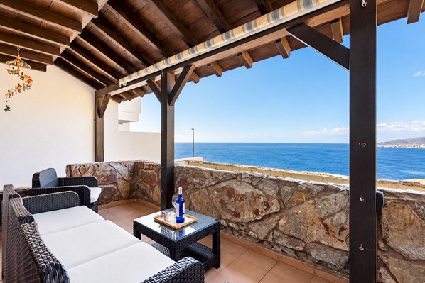 Terrace/patio - Home2Book Maruja's House Ocean View & Wifi (El Rosario)