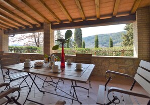 Outdoor dining - Villa Panizzi – Villa with private pool (San Gimignano)