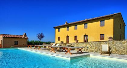 Villa Il Caggio - Große Villa im Chianti- Gebiet