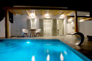 Villa, Private Pool (2) | Private pool - Aeris suites (Naxos)