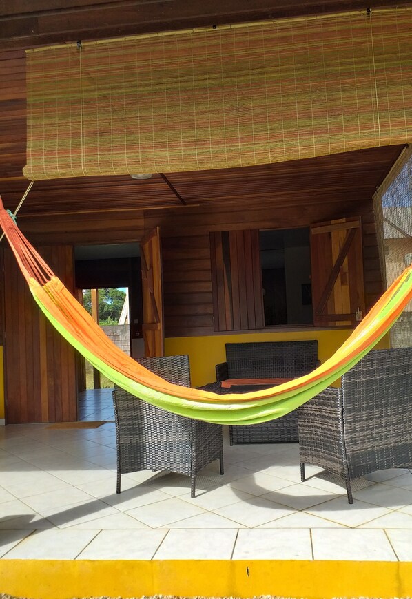 Terrace/patio - Entire T2 ideally located for tourist or professional stays (Cayenne)