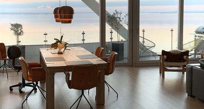 Unique Ocean View Apartment (Aarhus OE, centro)
