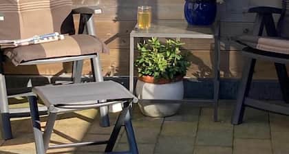 Gemutliches Wohnslafzimmer für 2 Pers.mit getrennte Küche.