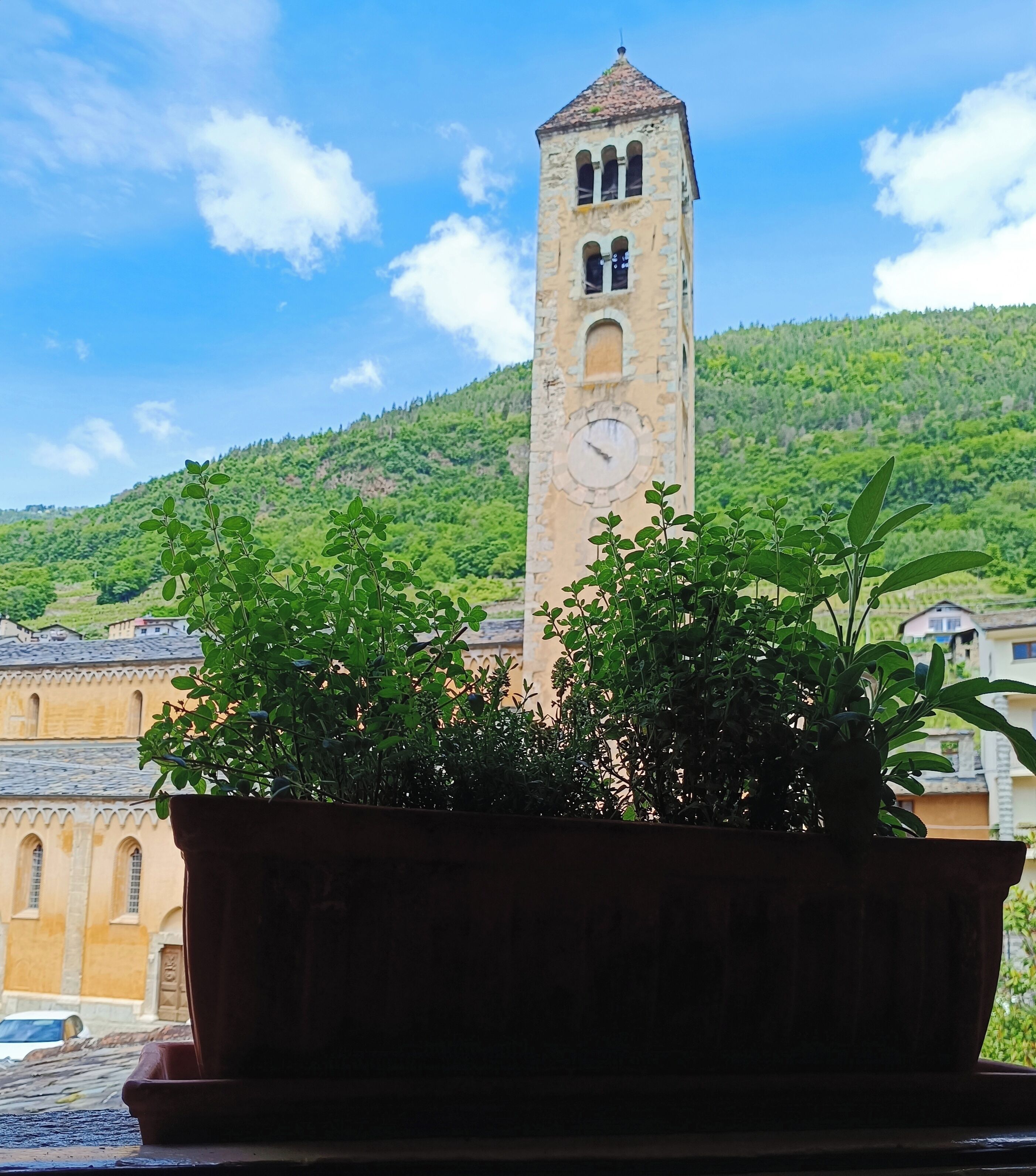 Vista dalla struttura