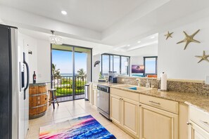 Fridge, microwave, oven, stovetop - Panoramic ocean view (Jensen Beach)