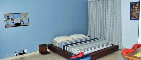 1 chambre, coffres-forts dans les chambres, fer et planche Ă repasser