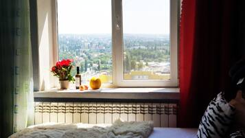 1 chambre, fer et planche Ă repasser, Wi-Fi, draps fournis