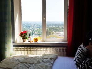 1 chambre, fer et planche à repasser, Wi-Fi, draps fournis