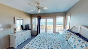 5 bedrooms, iron/ironing board, free WiFi - Amazing Ocean Views, pool table,14x28 pool, hot tub, 4x4 (Carova)