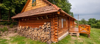 Molfar House 2 in Carpathian mountains Ukraine