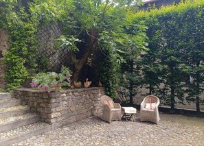 Terrace/patio - Historic residence in the heart of the Alps (Ponte in Valtellina)