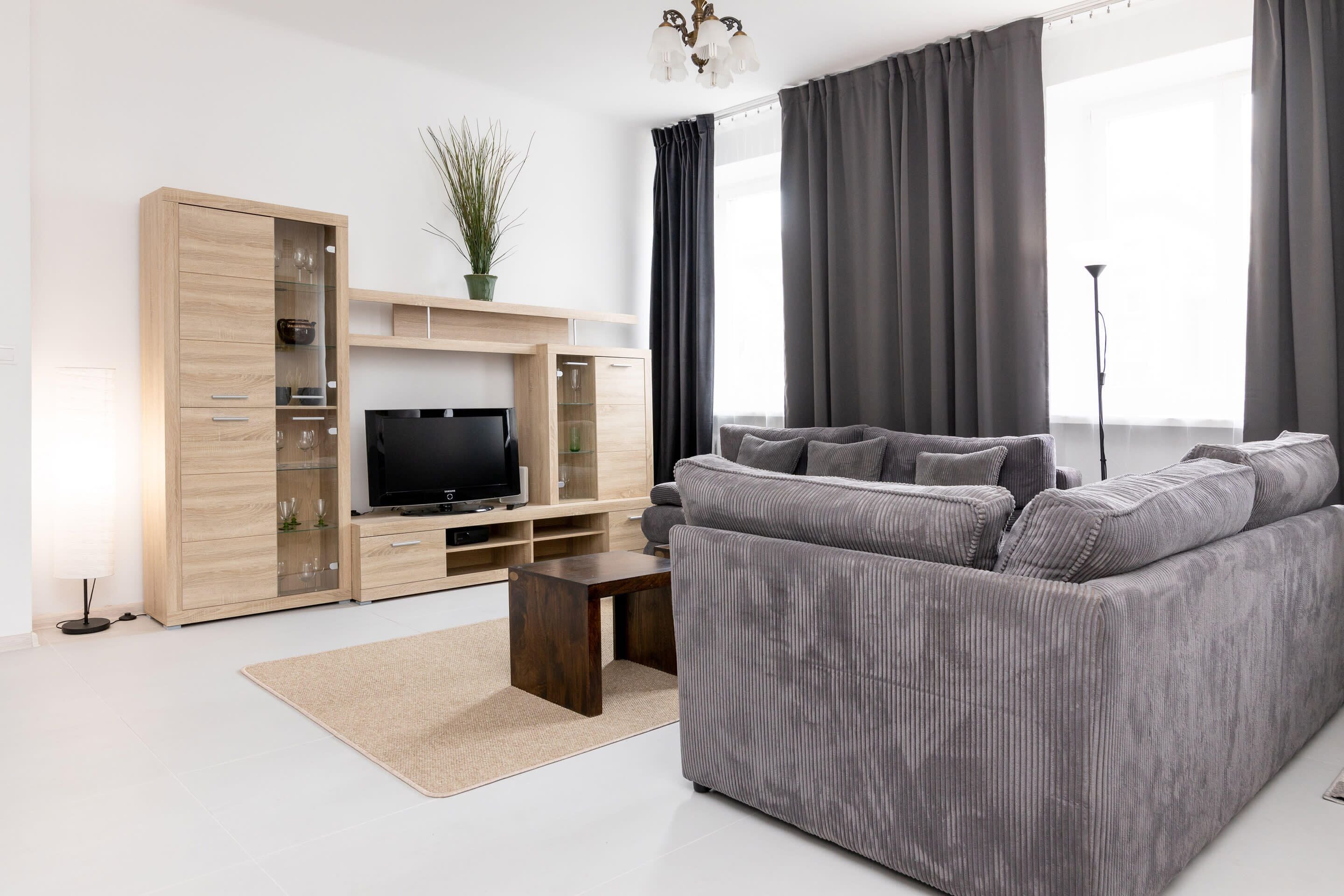 高级公寓 | 客厅 | 平板电视