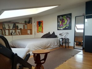 1 Schlafzimmer, Bügeleisen/Bügelbrett, Internetzugang, Bettwäsche