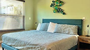 2 chambres, bureau, Wi-Fi gratuit, draps fournis