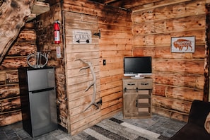 Smart TV y chimenea