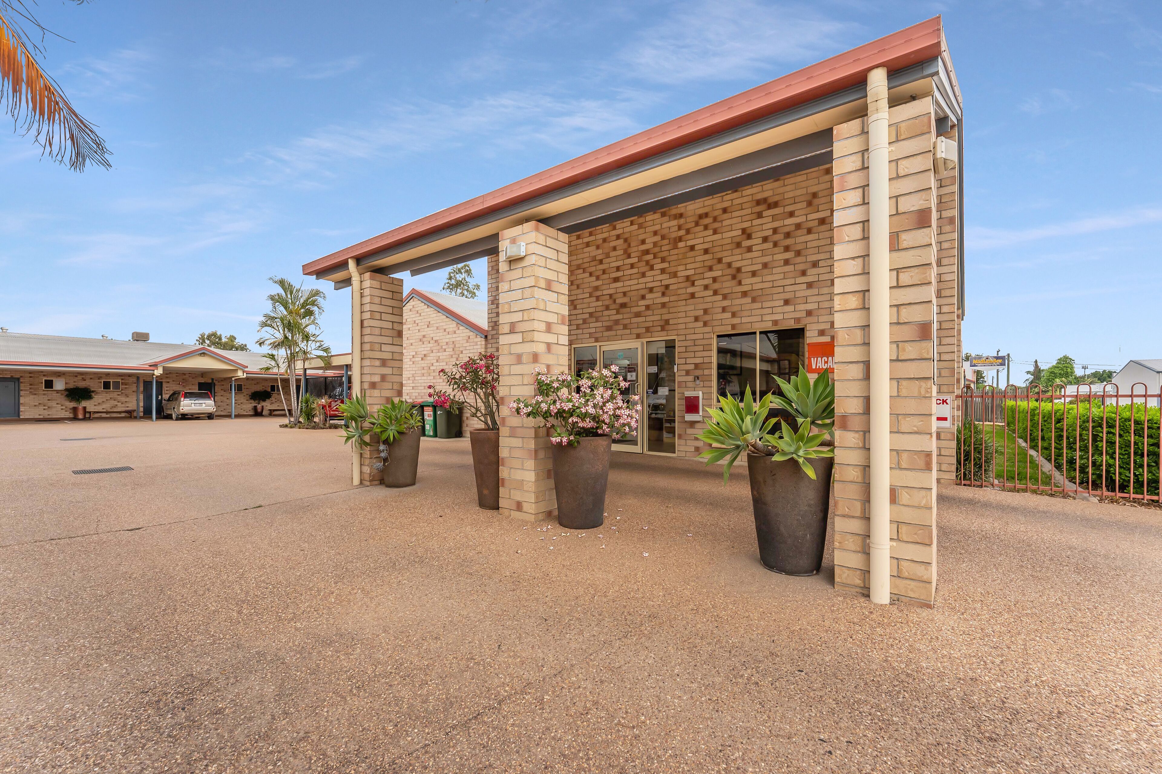 Entrada de la propiedad