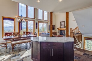 House | Private kitchen | Full-size fridge, microwave, oven, stovetop